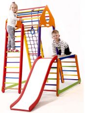 Дитячий спортивний комплекс SportBaby BambinoWood Color Plus 1-1